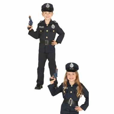 Politie agent verkleed kostuum kinderen/kinderen
