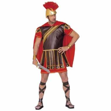 Romeinse tijd kostuum rood-bruin