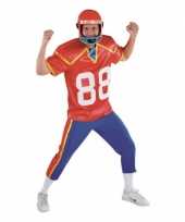 American football speler kostuum