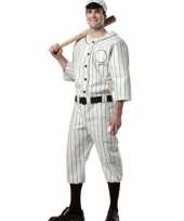 Amerikaanse honkbalspeler kostuum