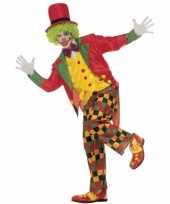 Carnaval clownspak volwassenen