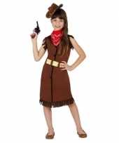 Cowgirl cowboy kostuum jurk kinderen