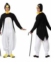 Dierenpak verkleed kostuum pinguin volwassenen