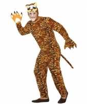 Dierenpak verkleed kostuum tijger volwassenen