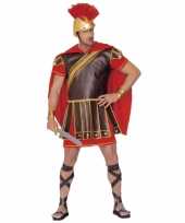 Romeinse tijd kostuum rood bruin
