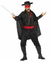 Spaanse gemaskerde held verkleed kostuum heren