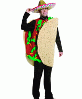 Taco kostuum volwassenen