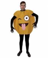 Tong emoticon kostuum volwassenen