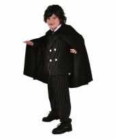 Vampieren kinder cape zwart